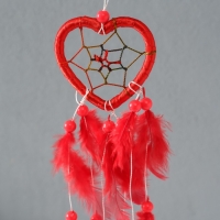 Ловец снов "Сердце с паутинкой"  6х25 см