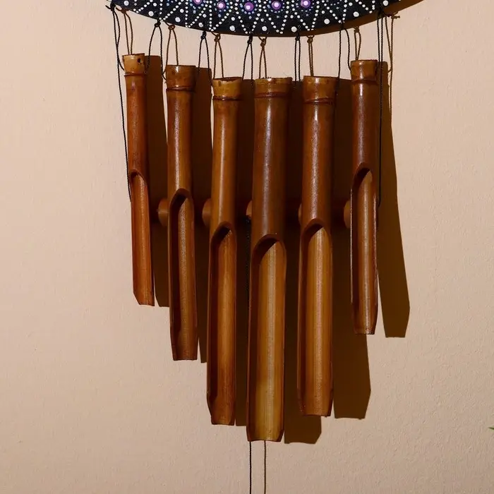 Музыка ветра "Око" бамбук 40х5х110 см