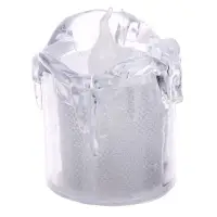 Свеча светодиодная, горит жёлтым