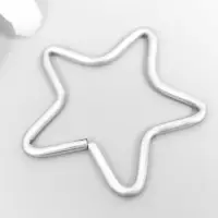 Основа для ловца снов &laquo;Звезда&raquo;, металл, 0.28&times;5&times;5 см