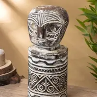 Сувенир "Истукан" дерево 16х16х40 см