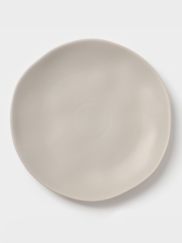 Тарелка  Magistro "Potter" 26см 26х3,5 цвет светло-серый