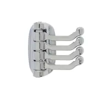 Крючок мебельный CAPPIO OCTOPUS, четырехрожковый, цвет хром