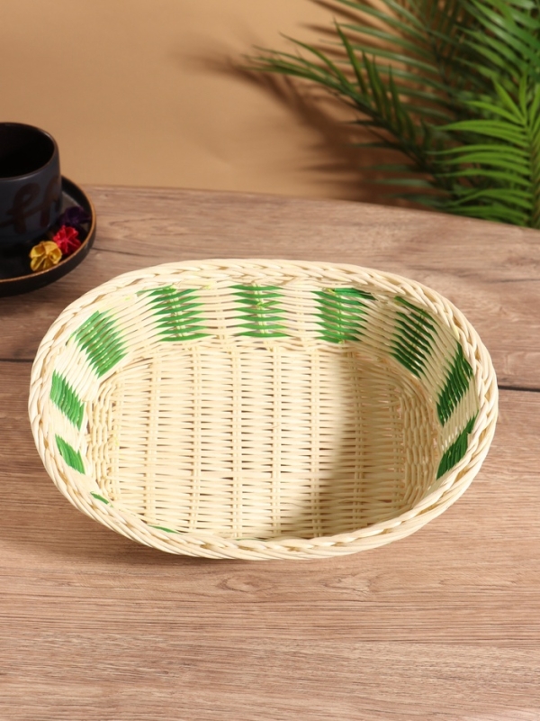 Корзина плетеная 28x19x10 см, ротанг