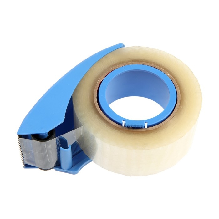 Диспенсер для скотча ТУНДРА, пластиковый корпус, 48 мм