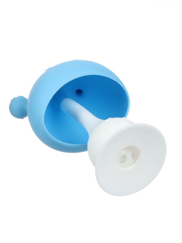 Набор прорезывателей силиконовых &laquo;Мой Зайка&raquo;, с погремушкой, 3 шт., на присоске, в кейсе, Крошка Я