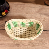 Корзина плетеная 22x14x8 см, ротанг