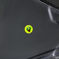 Зонт детский прозрачный с наклейками &laquo;Cмайлики&raquo;, d=90см