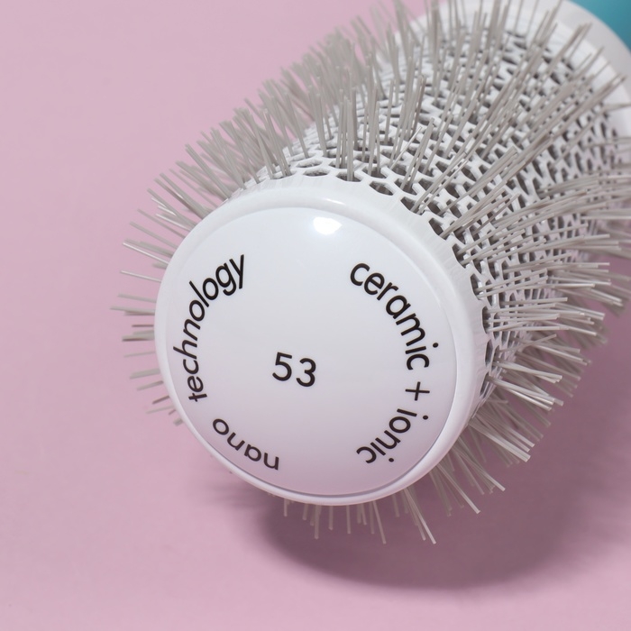 Брашинг, вентилируемый, прорезиненная ручка, d = 5,3/7 &times; 27 см, разноцветный