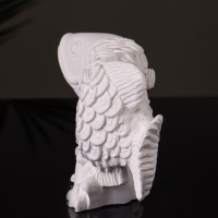 Статуэтка "Рыбка Фен-шуй" 14х7,5х4 см, натуральный