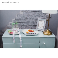 Бутыль стеклянная с крышкой и трубочкой &laquo;Лаконичность&raquo;, 300 мл, 6,5&times;15,5 см, цвет МИКС