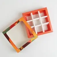 Коробка для конфет, кондитерская упаковка, 9 ячеек, &laquo;Любимому учителю&raquo; 14.5 х 14.5 х 3.5 см