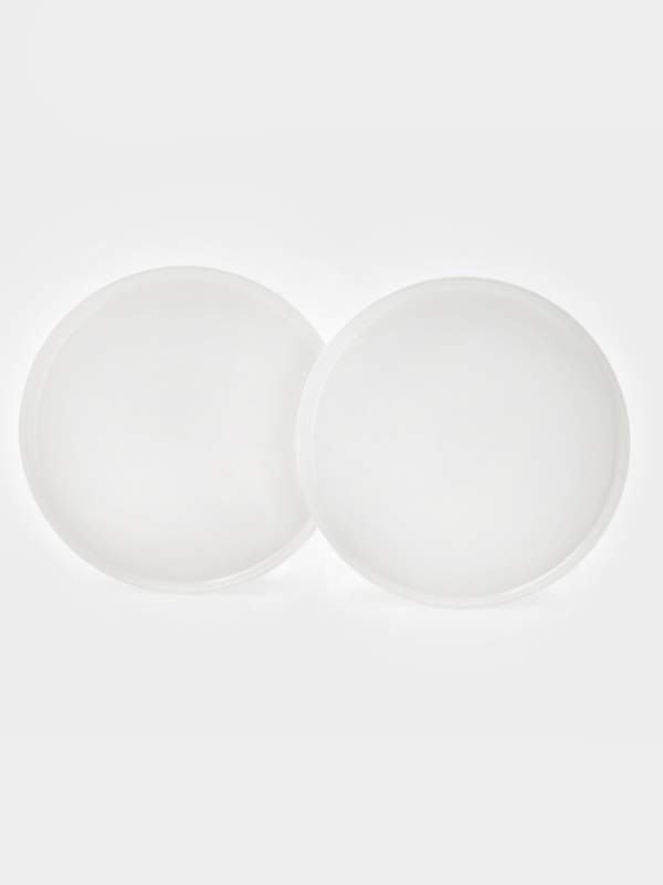 Набор тарелок 2 шт 16,5х1,5 см Magistro "White Snow"