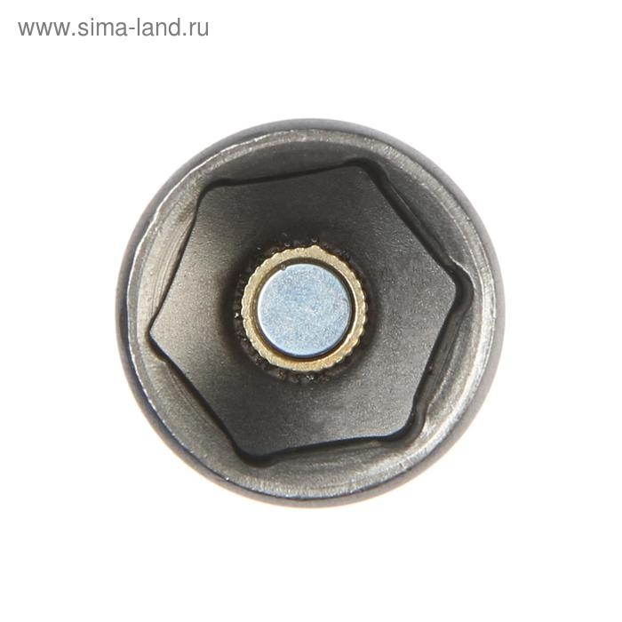 Бита с торцевой головкой ТУНДРА, сталь CrV, магнит, 17 х 65 мм