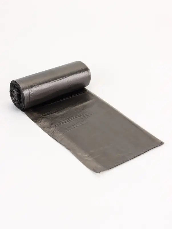 Мешки для мусора 30 л, ПНД, 10 мкм, 30 шт в рул, цвет черный