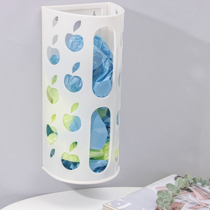 Корзина для пакетов, 16&times;13,5&times;37,5 см, цвет МИКС