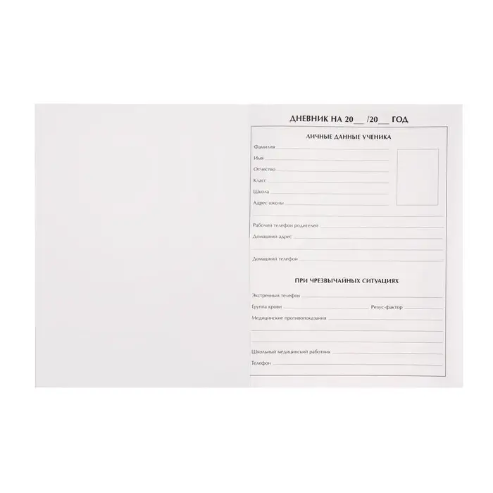 Дневник для 1-4 классов, "Космический корабль", интегральная (гибкая) обложка, матовая ламинация, выборочный лак, 48 листов