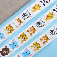 Наклейки в рулоне "Друзья",500 шт,2,5 х 2,5 см