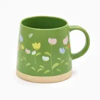 Кружка чайная керамическая &laquo;Полевые цветы&raquo;, 360 мл, ручная работа