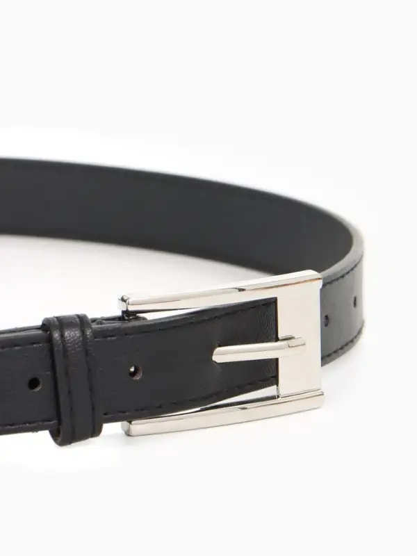 Ремень жен 05-01-02-01, Март2505, 2,7*0,3*110 см, без винта, пряж металл, 1 прокол,