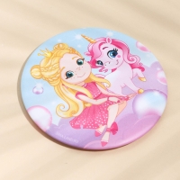 Зеркало &laquo;Для юной принцессы&raquo;, d = 7 см