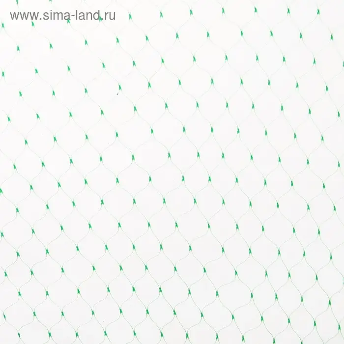 Сетка садовая, 2 &times; 10 м, ячейка 1.5 &times; 1.5 см, пластиковая, зелёная, Greengo