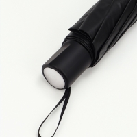 Зонт механический &laquo;Ромбы&raquo;, эпонж, 4 сложения, 10 спиц, R = 53/60 см, D = 120 см, цвет МИКС