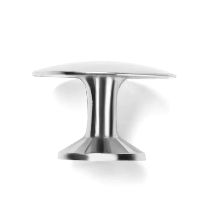 Ручка-кнопка ТУНДРА РК002, цвет хром