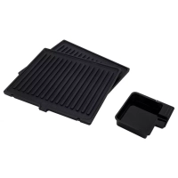 Электрогриль HYG-5047 2200Вт серебристый