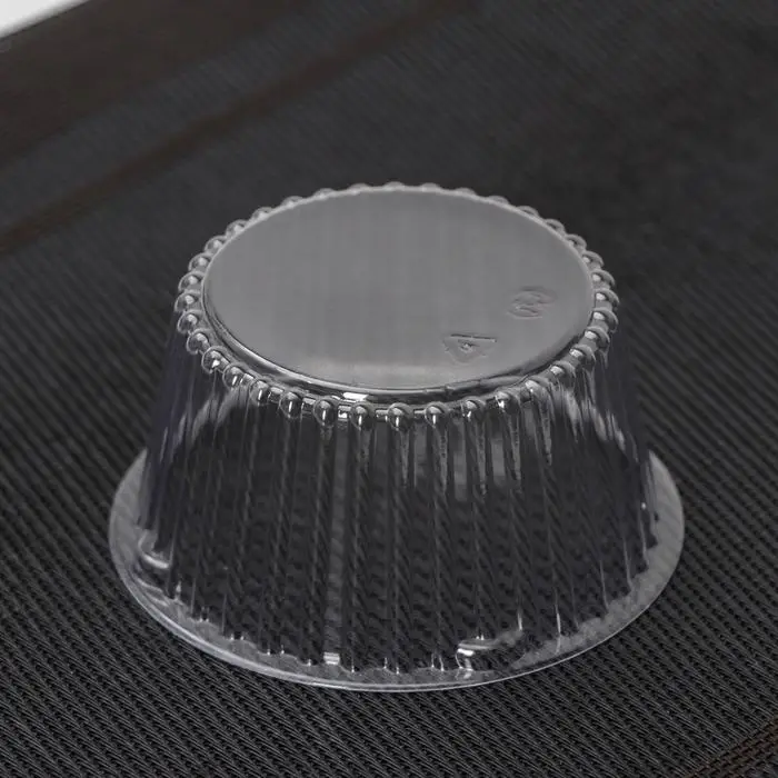 Креманка пластиковая одноразовая для пирожных, 9.5&times;6 см, прозрачная