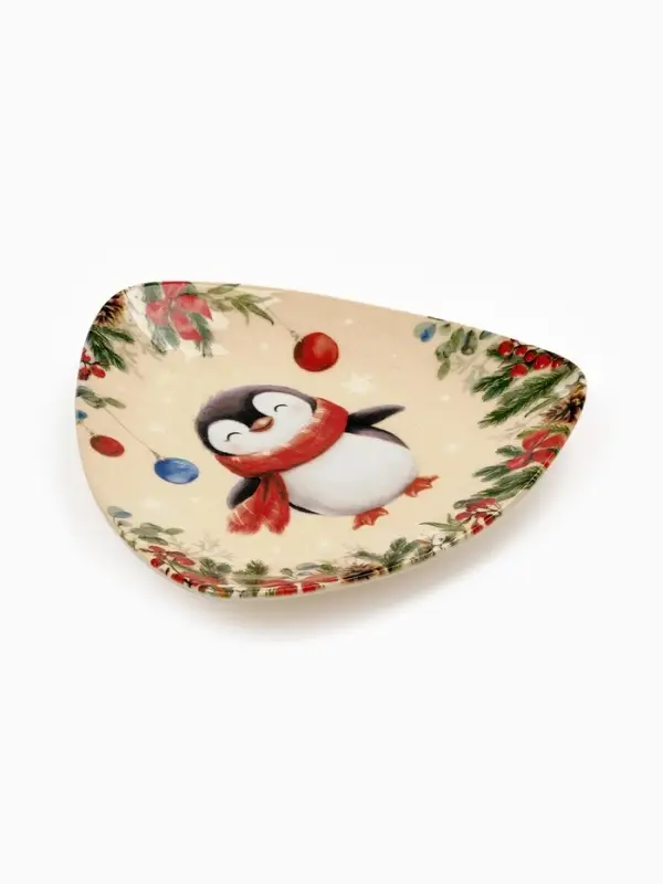 Тарелка &laquo;Пингвин&raquo;, 18 х 18 см