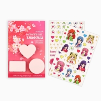 Заколки для волос, &laquo;Кавайные заколки&raquo; с наклейками, 8.5 х 13 см