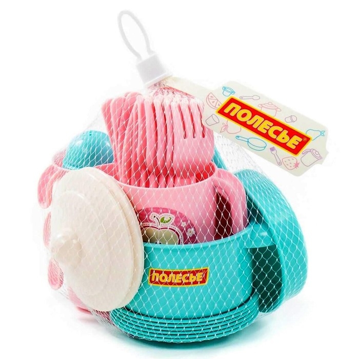 Набор детской посуды &laquo;Настенька&raquo; на 6 персон, 38 элементов