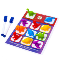 Развивающий набор &laquo;Умные динозавры&raquo;, 20 карточек, 3+