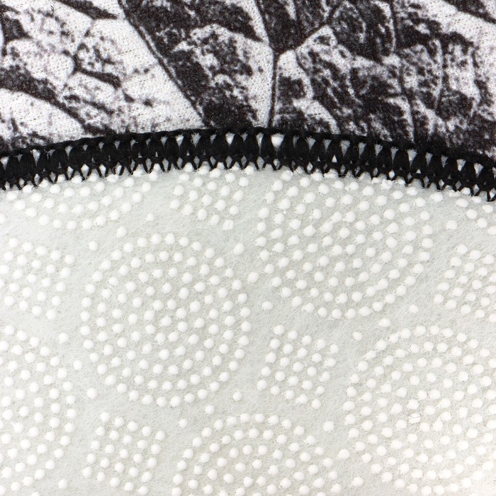 Коврик для ванной Этель Natural print 57х57&plusmn;2см см, 100% п/э, велюр