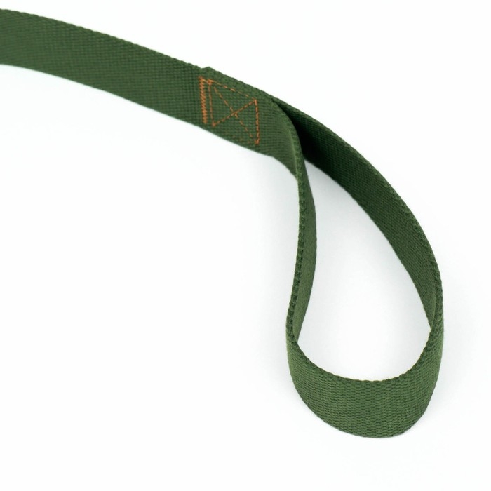 Поводок брезентовый 5 м х 3,5 см, хаки