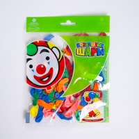 Шар латексный 2", декоратор, набор 100 шт., цвета МИКС