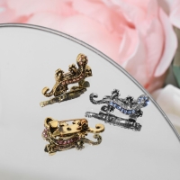 Брошь &laquo;Ящерка&raquo; мини, цвет МИКС (неделимая фасовка 12 шт., цена за шт.)