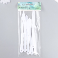 Инструменты для моделирования и придания формы пластик набор 6 шт 10х17 см