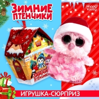 Игрушка-сюрприз &laquo;Зимние птенчики&raquo;, МИКС
