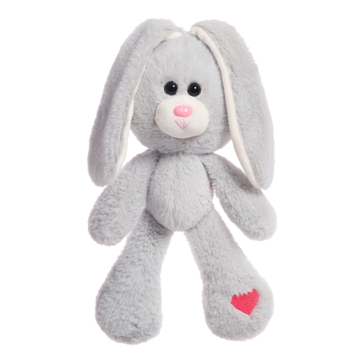 Мягкая игрушка &laquo;Зайчик Беня&raquo;, 25 см, цвет серый