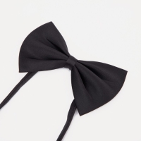 Подтяжки детские &laquo;Выбражулька&raquo;, ширина 2.5 см, бабочка, цвет чёрный