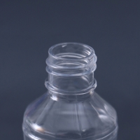 Баночка для скрапбукинга пластик "Бутылочка" 50 мл  набор 6 шт 3,8х3,8х7,5 см