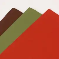 Бумага упаковочная крафт, двухсторонняя, "Таёжный лес",50 х 68см&plusmn;5%