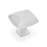 Ручка-кнопка ТУНДРА РК112CP (MK112CP), хром