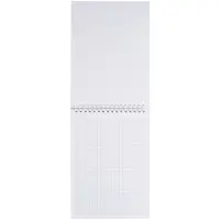 Блокнот Dali в клетку, красный