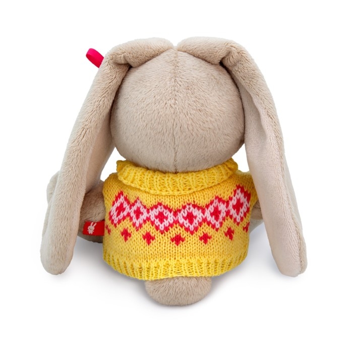 Мягкая игрушка &laquo;Зайка Ми в жилете с орнаментом&raquo;, 15 см