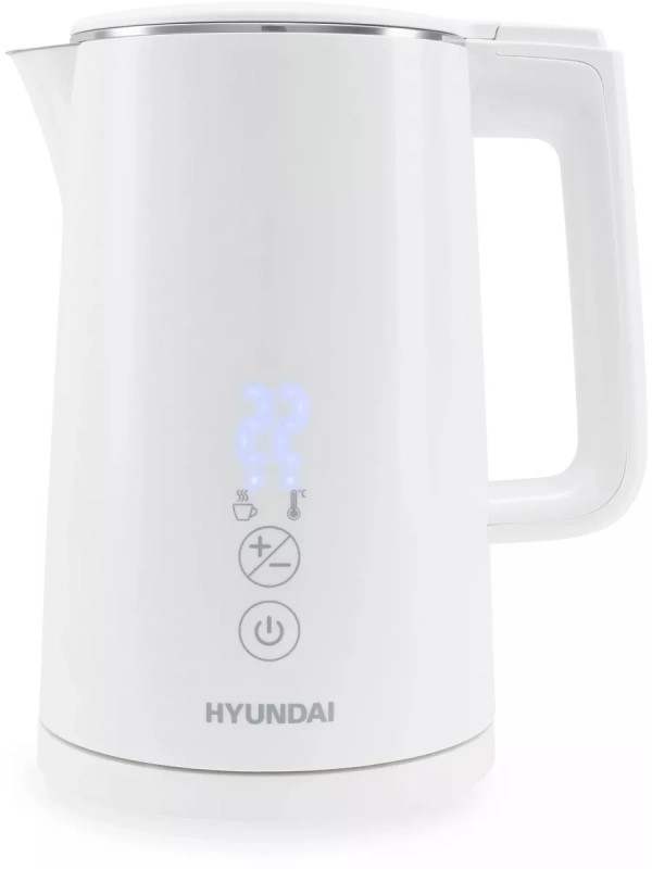 Чайник HYK-S5508 1.5л. 2200Вт белый