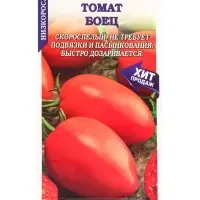 Семена Томат Боец /Сотка/ 0,1г/ ранний детерм. красн. 67-88г до 180г/*1500