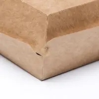 Упаковка для бургеров, 12 х 12 х 7 см